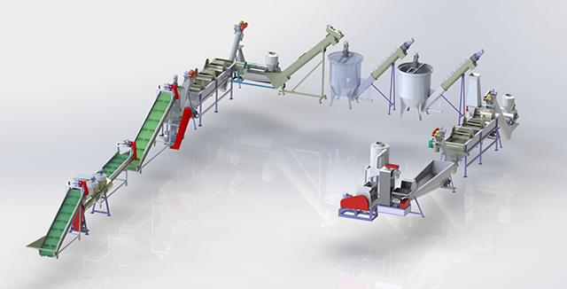 Photovoltaic Panel Recycling Line